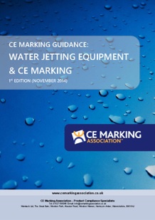 CE Marking and water jetting guide